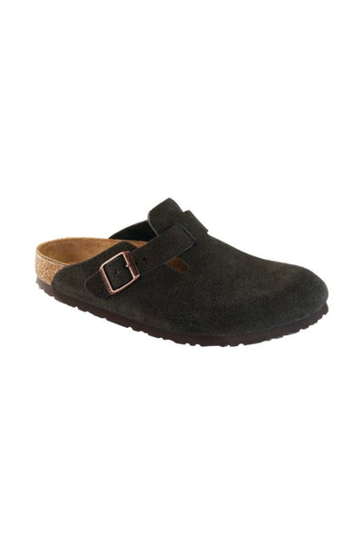 【BIRKENSTOCK】Boston BS Boston Suede Embossed Dotted Stone Coin | BIRKENSTOCK