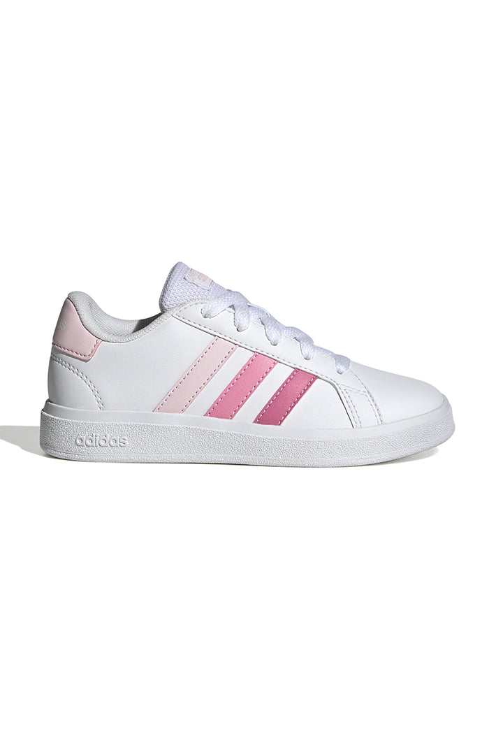 Adidas Kids Grand Court Lifestyle Tennis Lace-Up Shoes Adidas Kids Grand Court Lifestyle Tennis Lace-Up Shoes