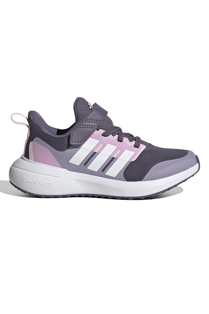 adidas Kids Fortarun 2.0 Cloudfoam Elastic Lace Shoes Shadow Violet / Cloud White / Bliss Lilac / 12.5 adidas Kids Fortarun 2.0 Cloudfoam Elastic Lace Shoes Shadow Violet / Cloud White / Bliss Lilac / 12.5