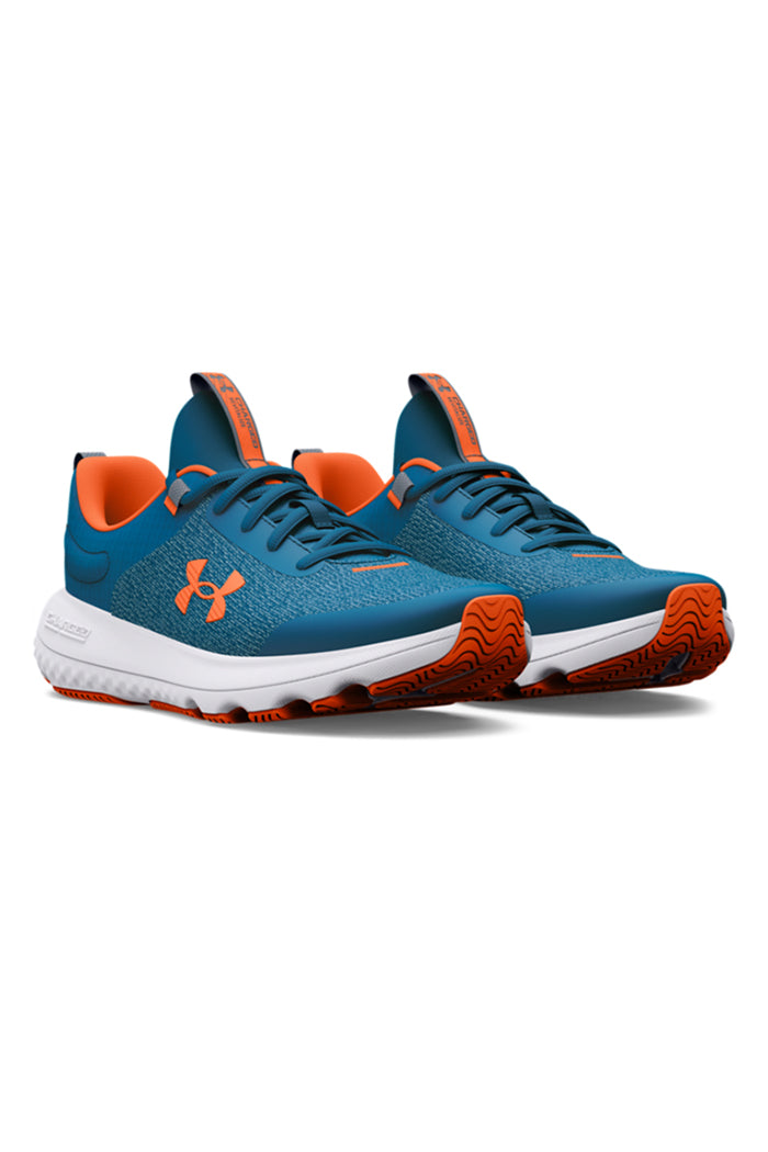 Under Armour Charged Pursuit 3 'Big Logo - Mod Grey Cosmic Blue