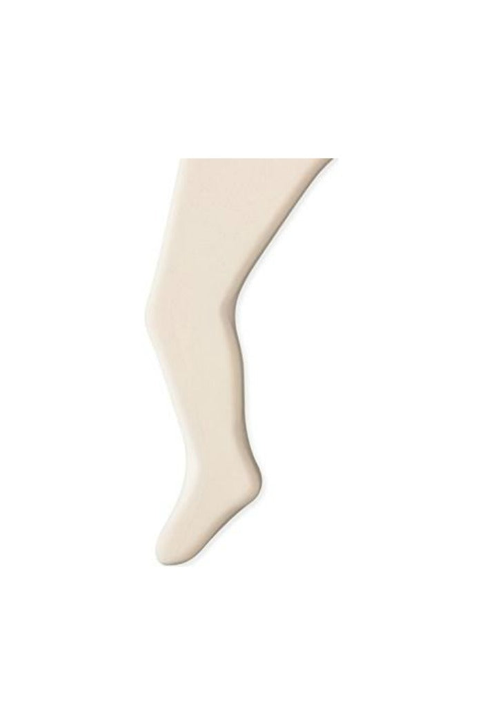 Ivory Microfiber Ankle Length Footless Tights Style# 1025