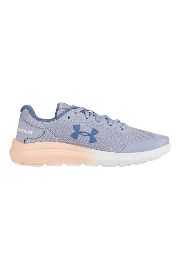 Under Armour GS Charged Pursuit 2 Black/Blue - Kids Shoes in