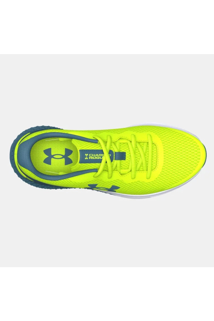 Under Armour Charged Rogue 3 Reflect UA White Green Men Running